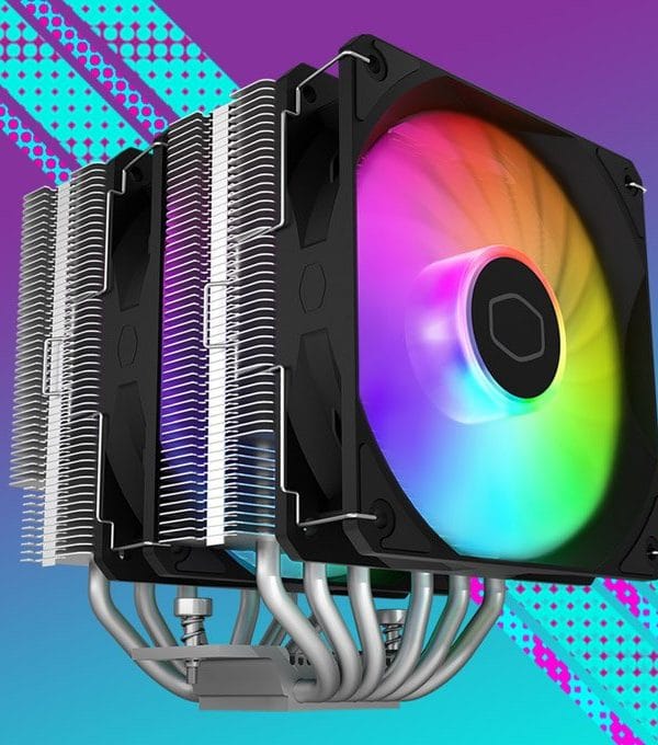 Cpu Fan cooler master t620S (intel/Amd) ARGB