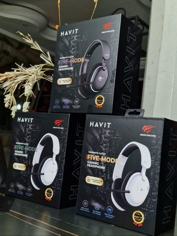 Gaming Headset 7.1 Sans Fil /avec fil  RGB havit Fuxi H7