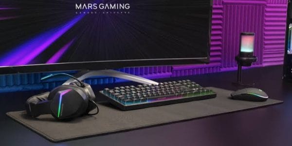 Combo 4 ans1 Mars gaming Mcp-RGB3 Black